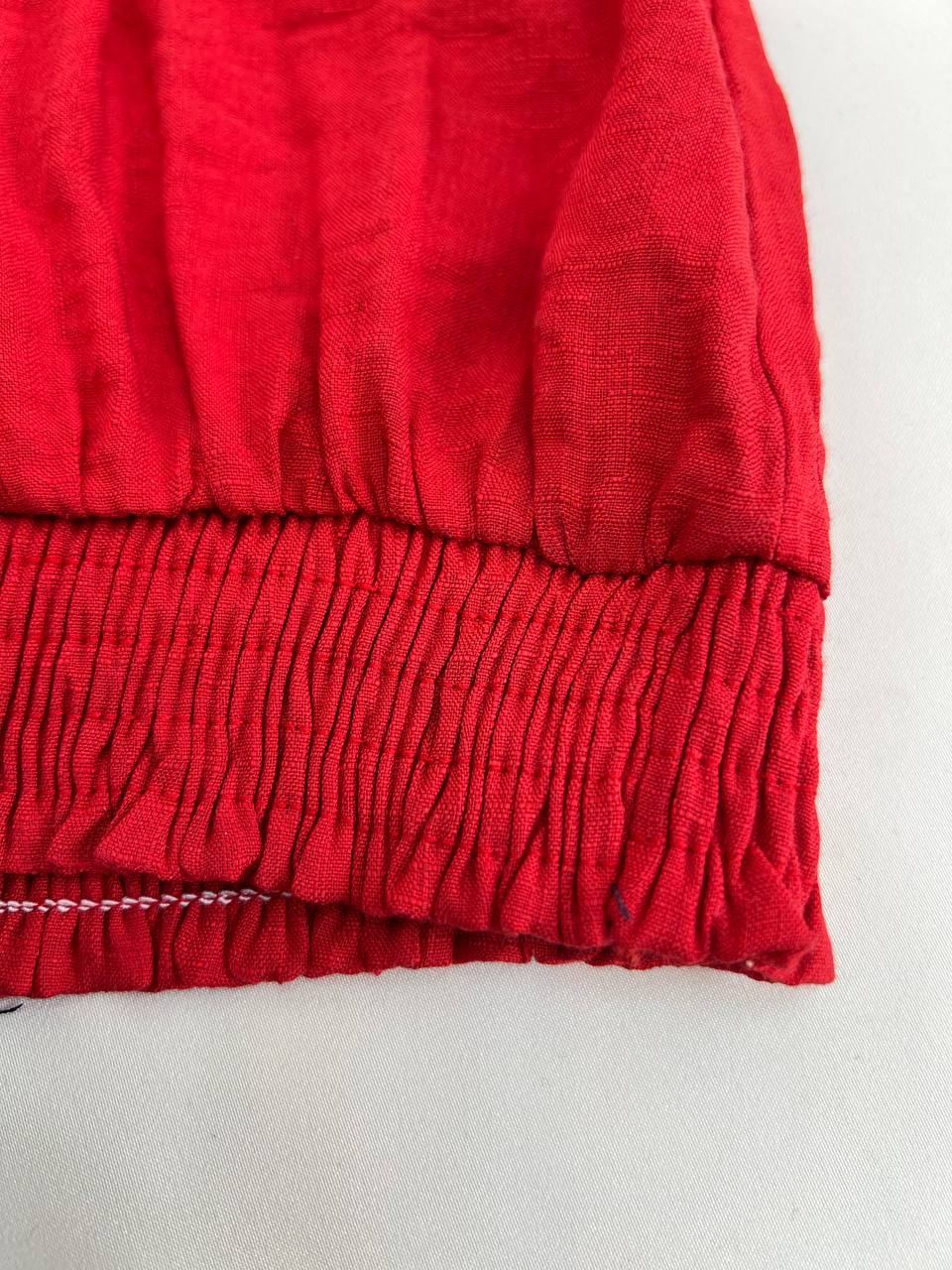 شومیز لینن پایین کش کد 2735