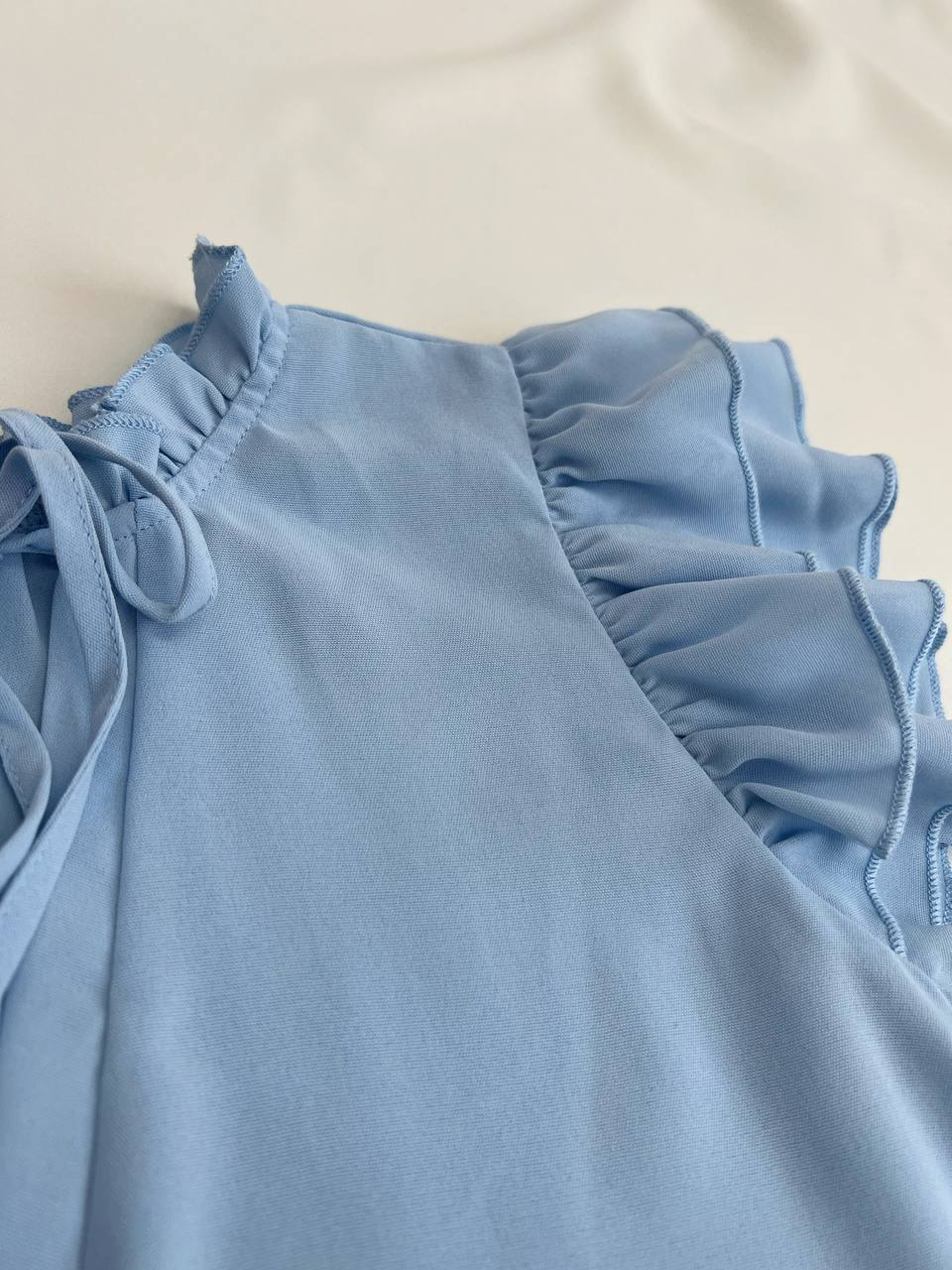 تاپ آستین چین جلو پاپیون کد 2745