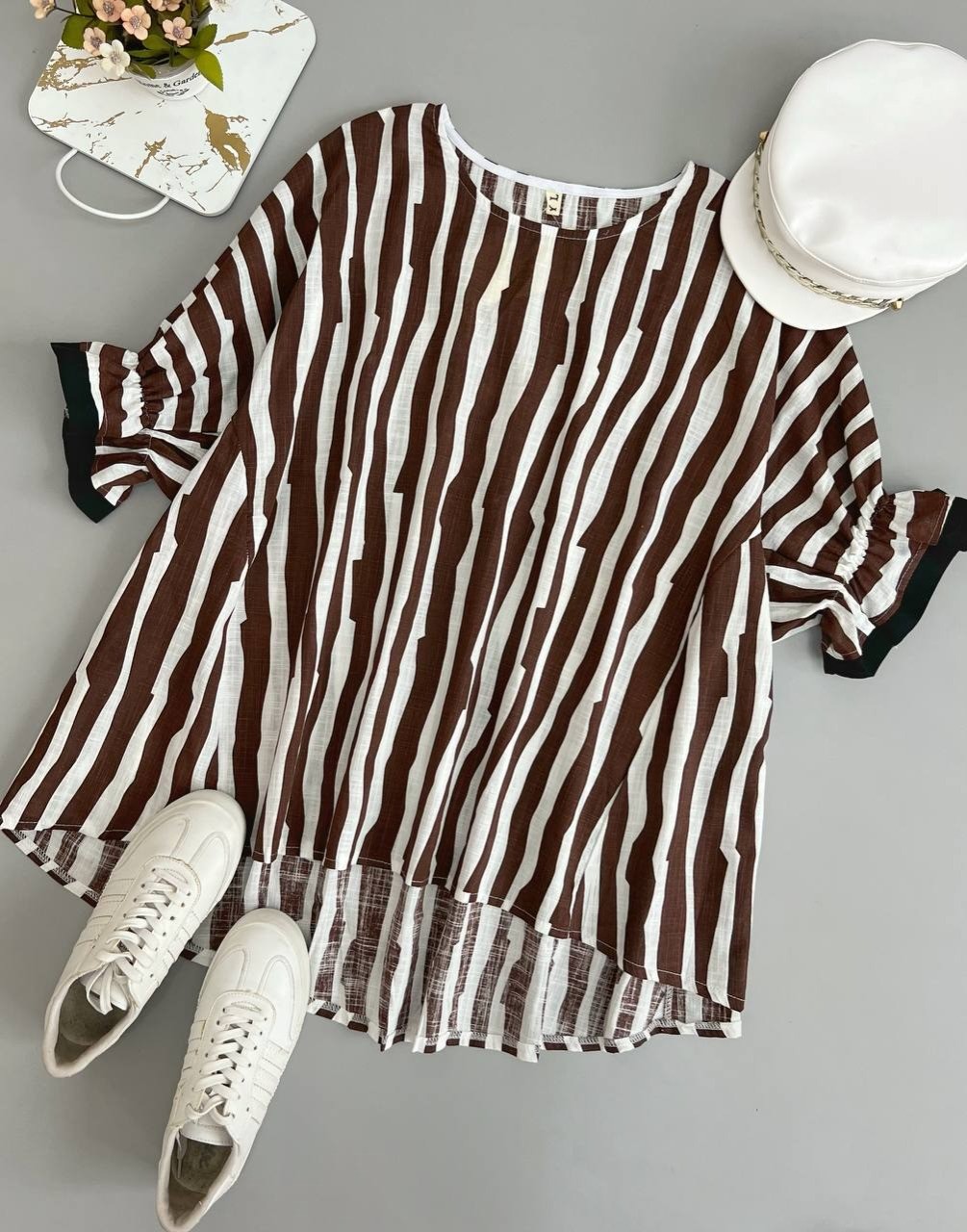 تونیک لینن نخ زبرا کد 2758