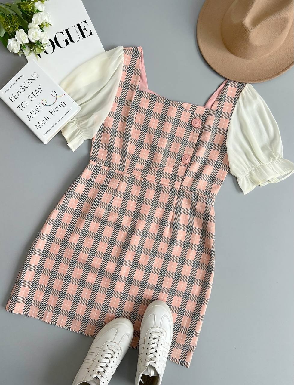 پیراهن کتان نخ کد 2761