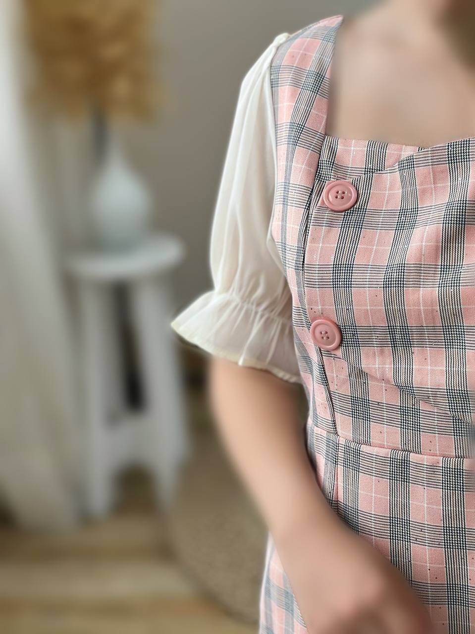 پیراهن کتان نخ کد 2761