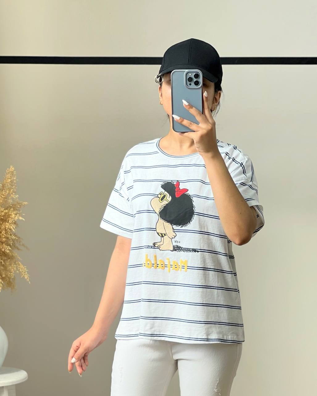 تیشرت راه راه عروسکی کد 2767