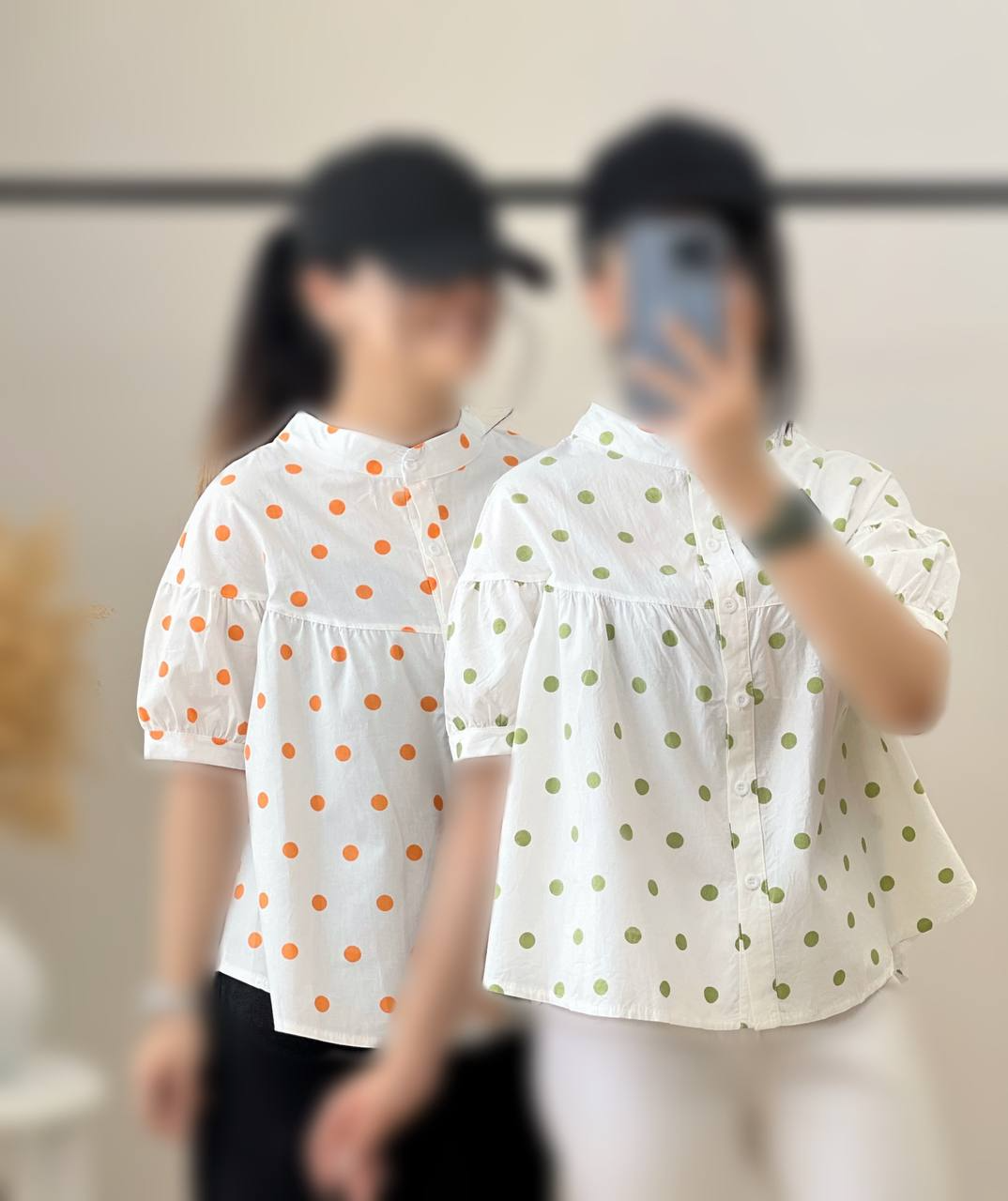 شومیز استین پف خالخالی کد 2778