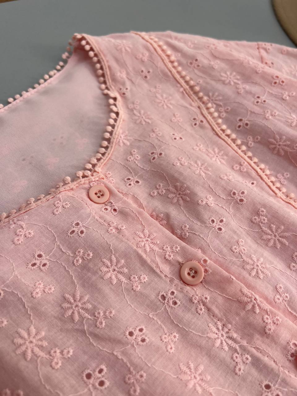 پیراهن خامه دوزی استر دار کد 2794