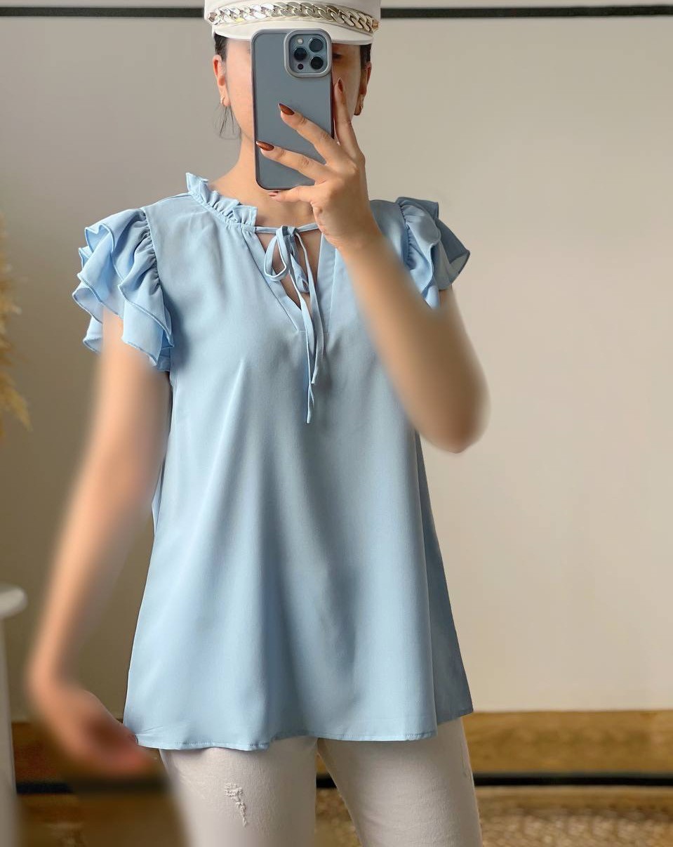 تاپ استین چین جلو پاپیون2 کد 2802