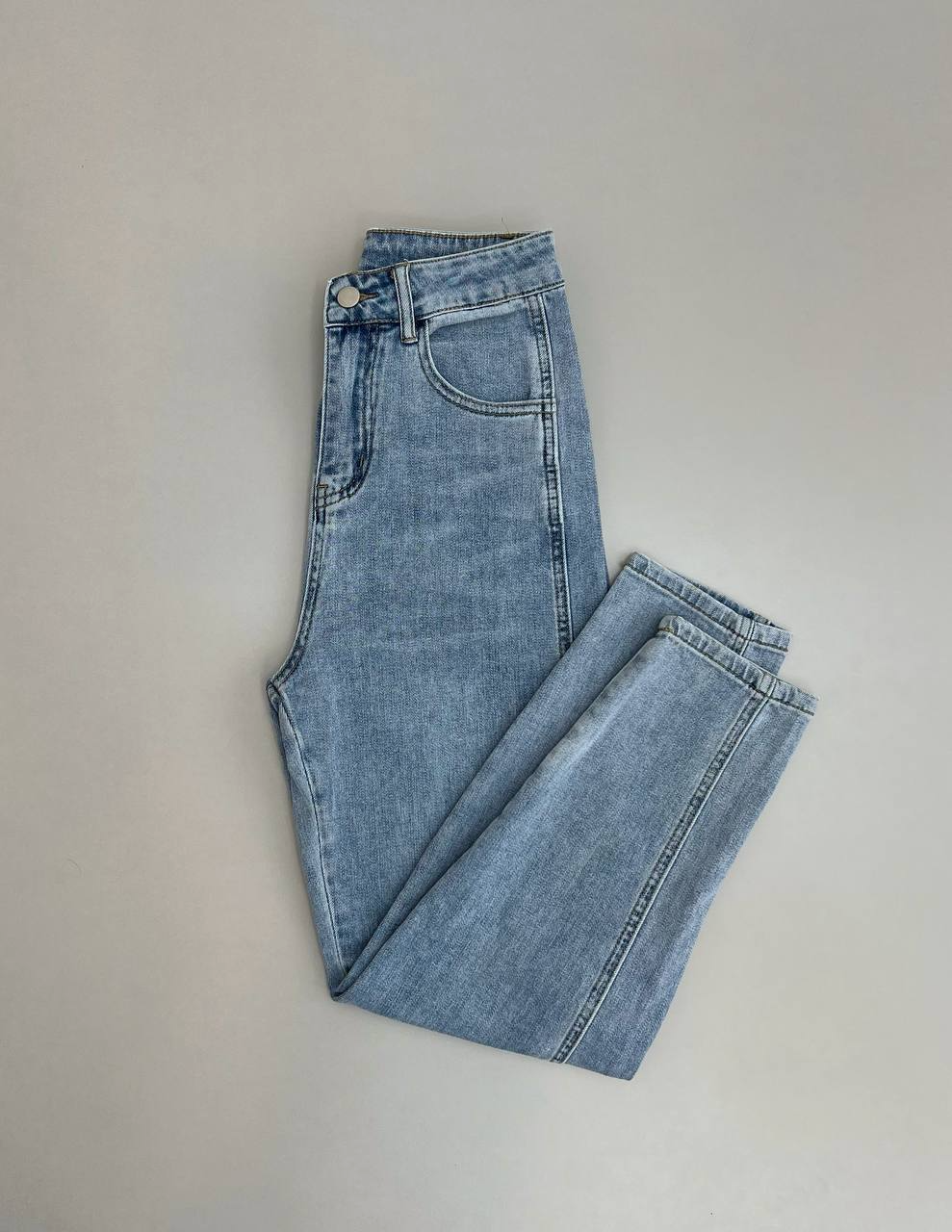 شلوار مام فیت جین کد 2805