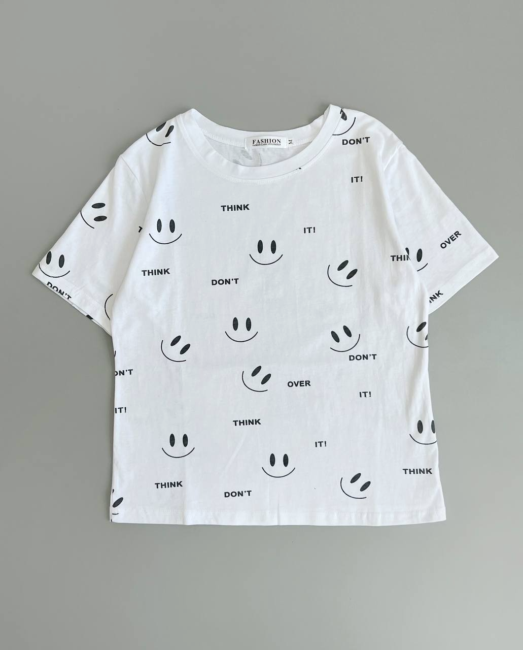 تیشرت نخ و پنبه لبخند کد 2806