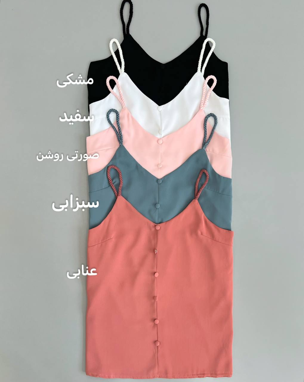 تاپ جلو دکمه بندطرحدار کد 2809