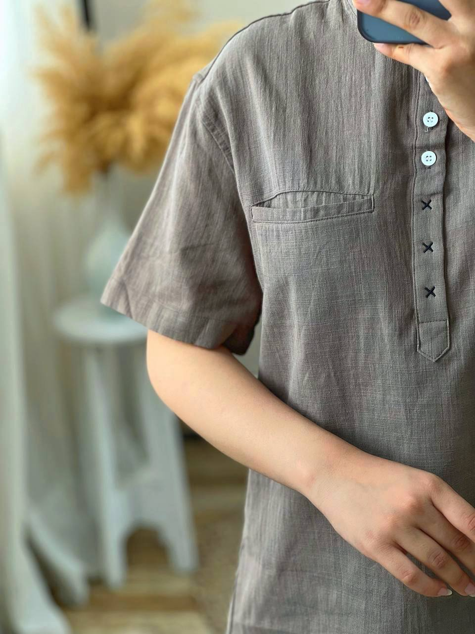 پیراهن یقه دیپلمات کد 2815