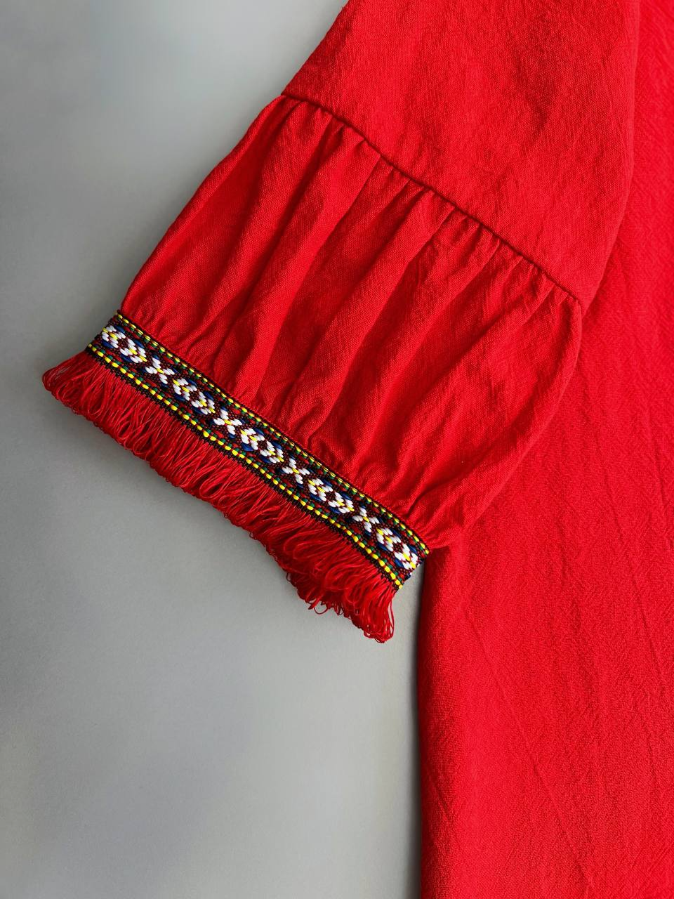 شومیز کنف قرمز کد 2823