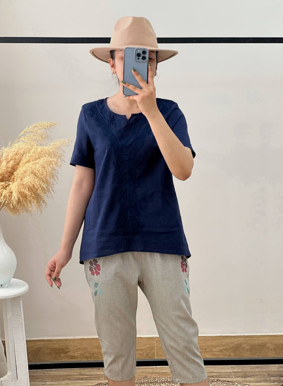 ست شومیز و شلوارک کد 2825