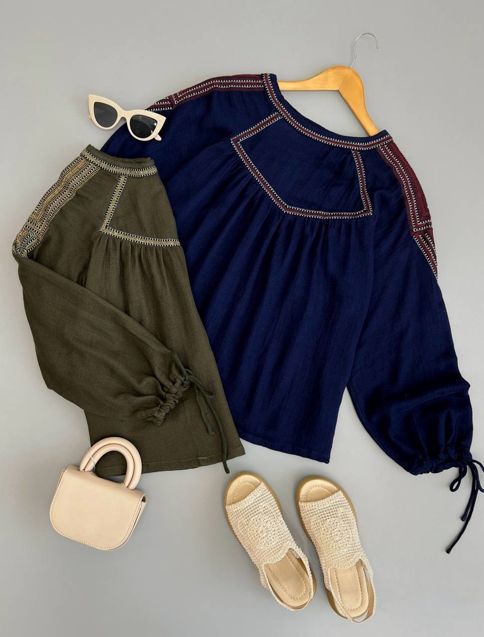 شومیز گلدوزی شده کد 2831