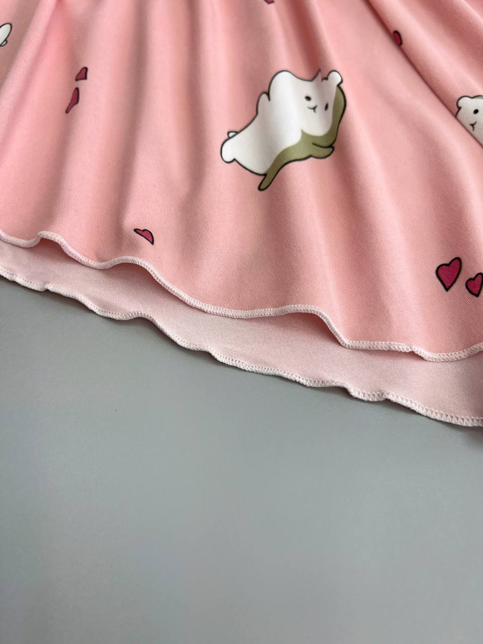 ست سه تیکه نیم تنه،شلوارک و شلوار کد 2838