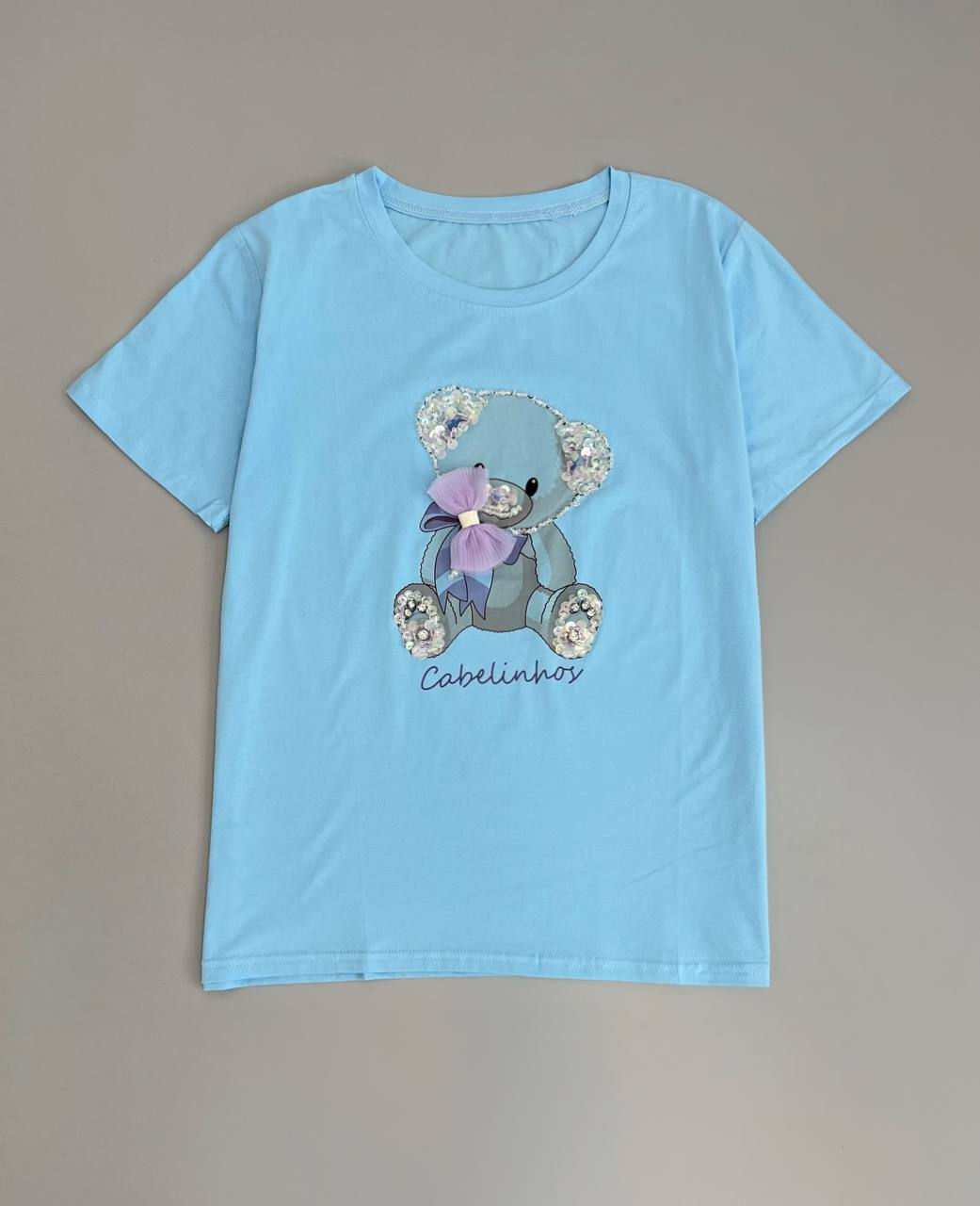 تیشرت خرسی کار شده کد 2839