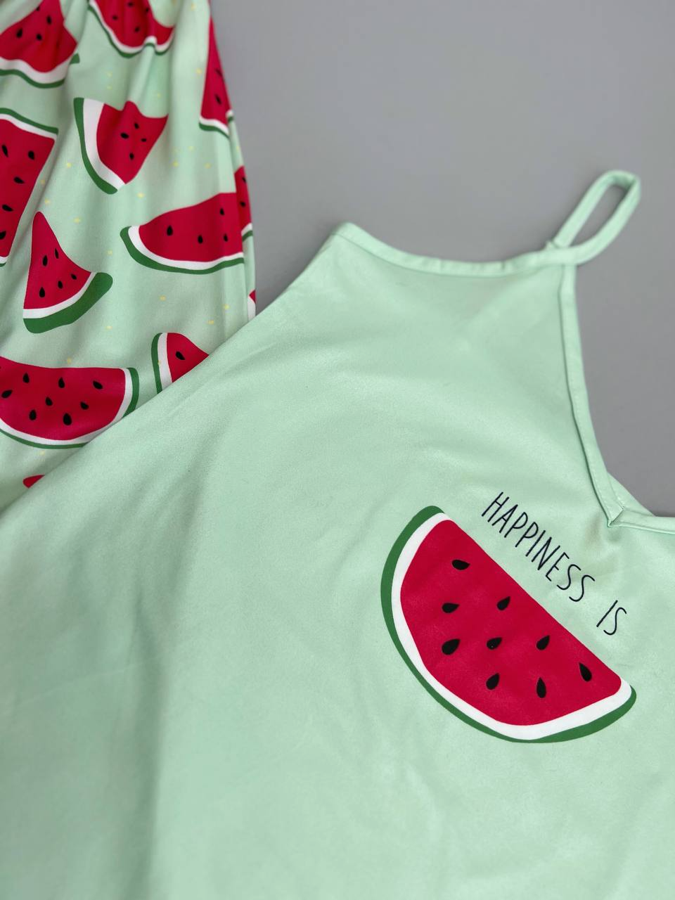 ست تاپ و شلوار هندوانه کد 2842