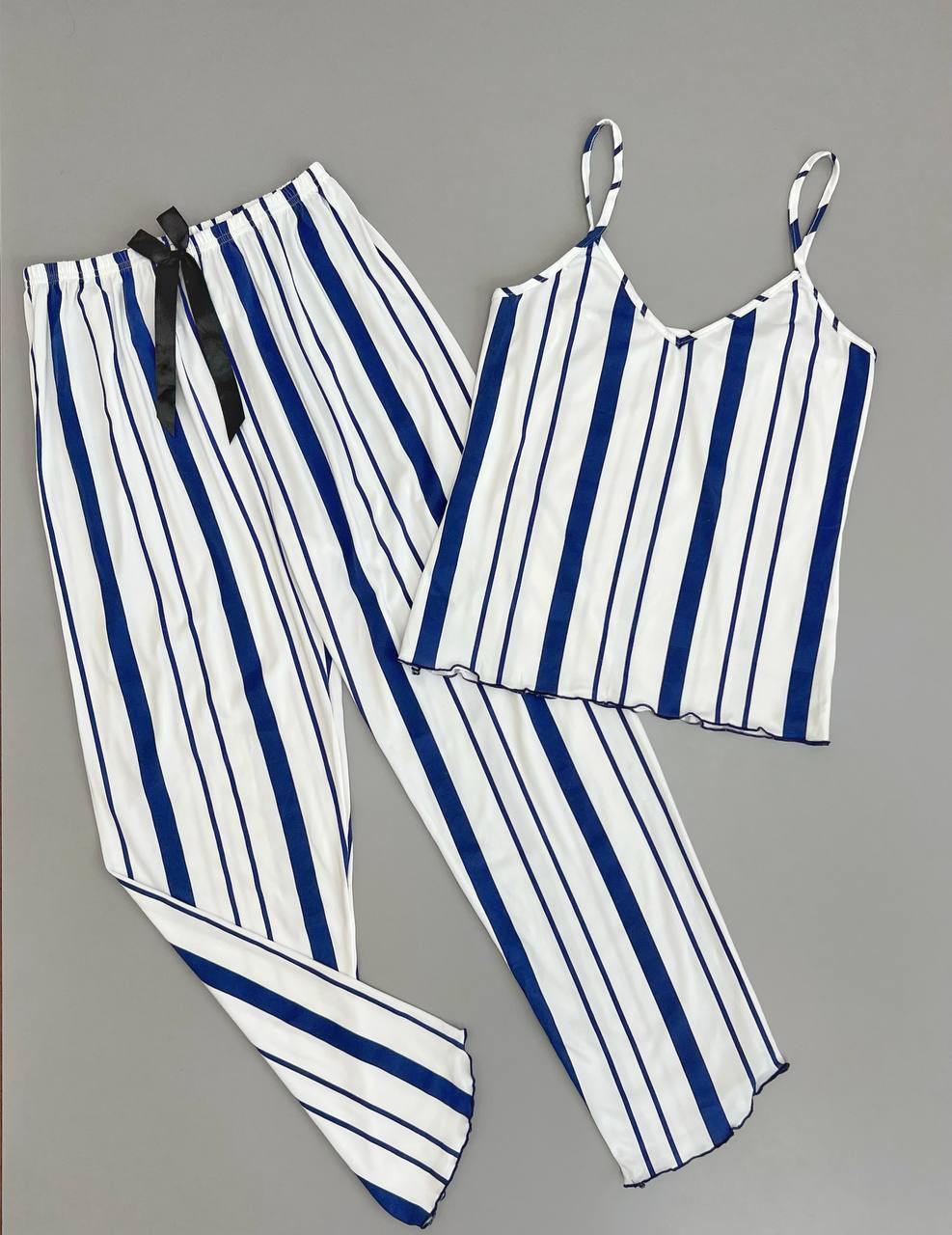 ست تاپ و شلوار راه راه کد 2843