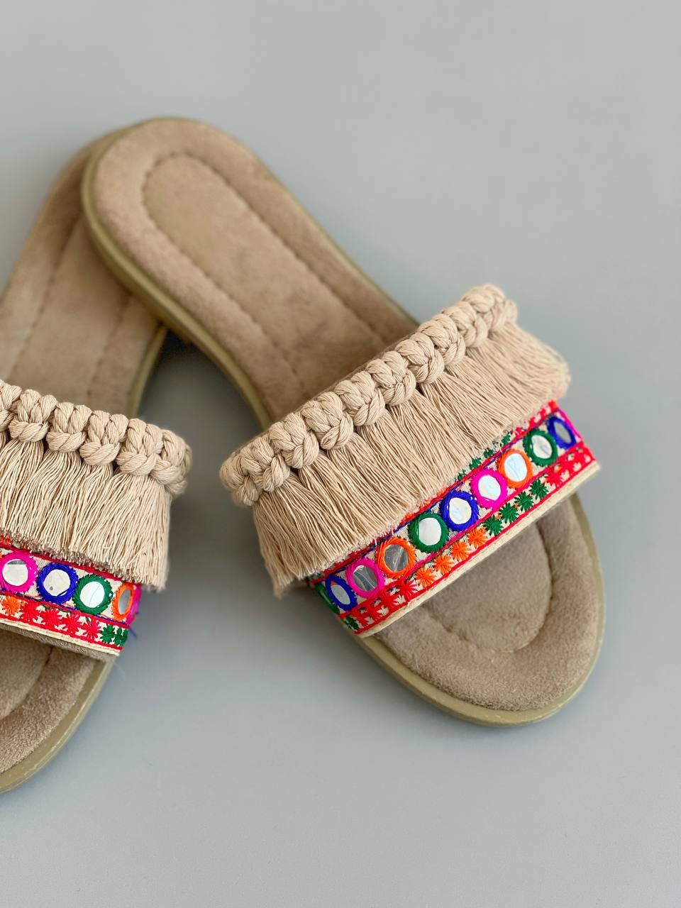 صندل مکرومه سنتی کد 2846