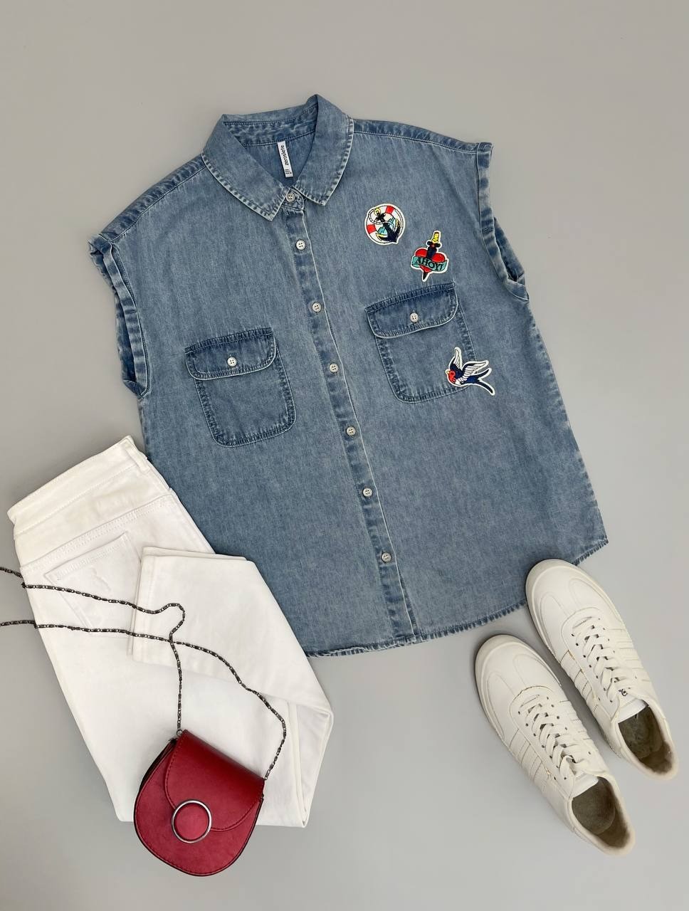 جلیقه جین کد 2859