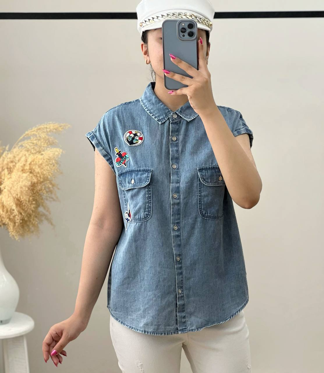 جلیقه جین کد 2859