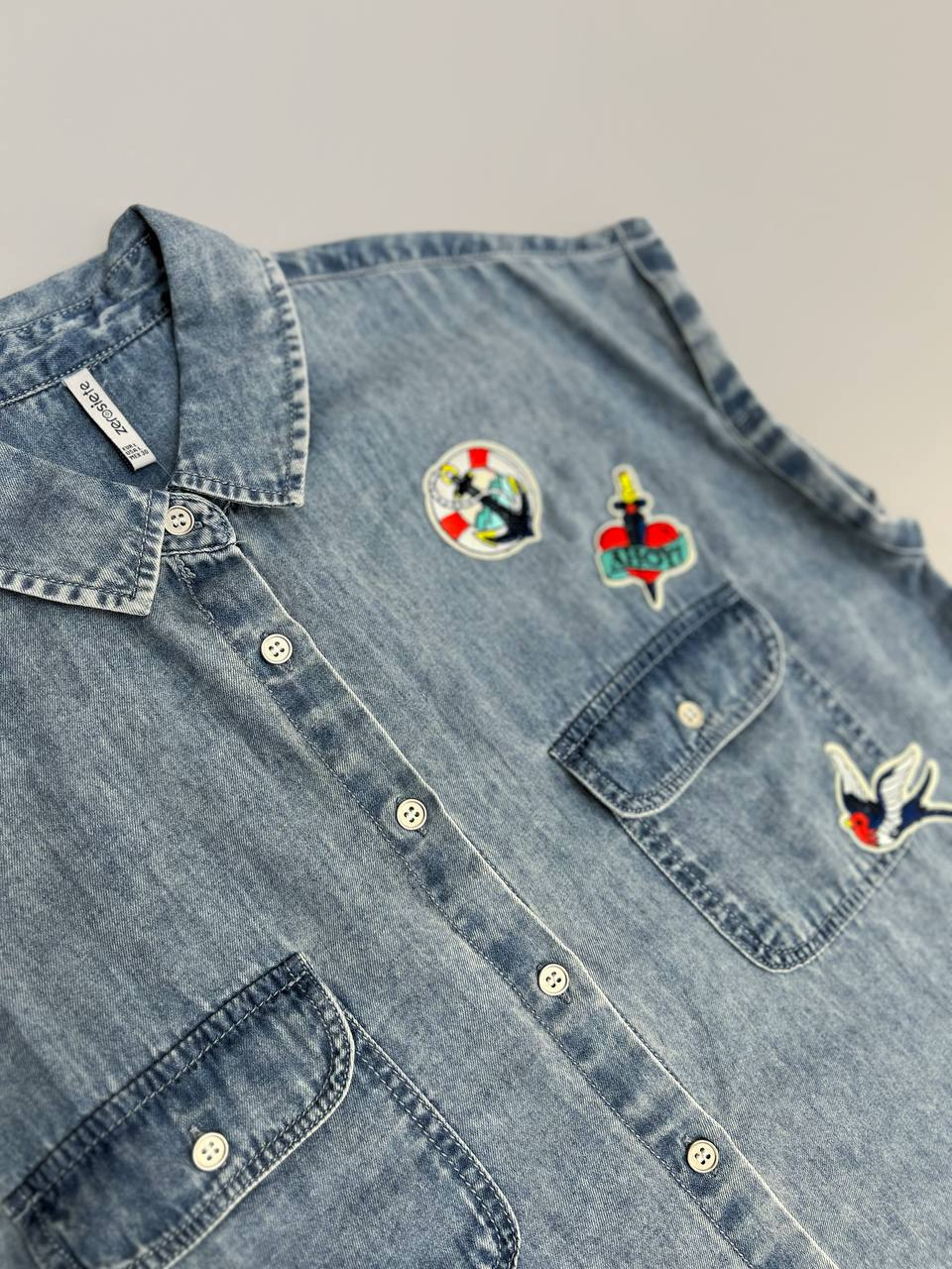 جلیقه جین کد 2859