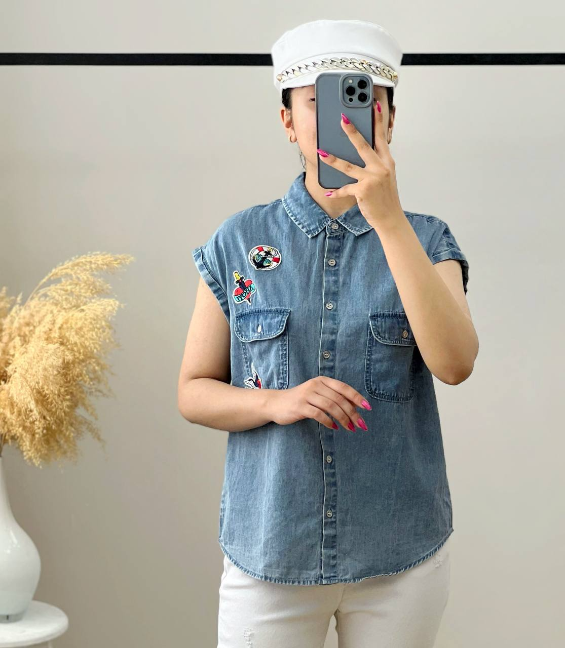 جلیقه جین کد 2859