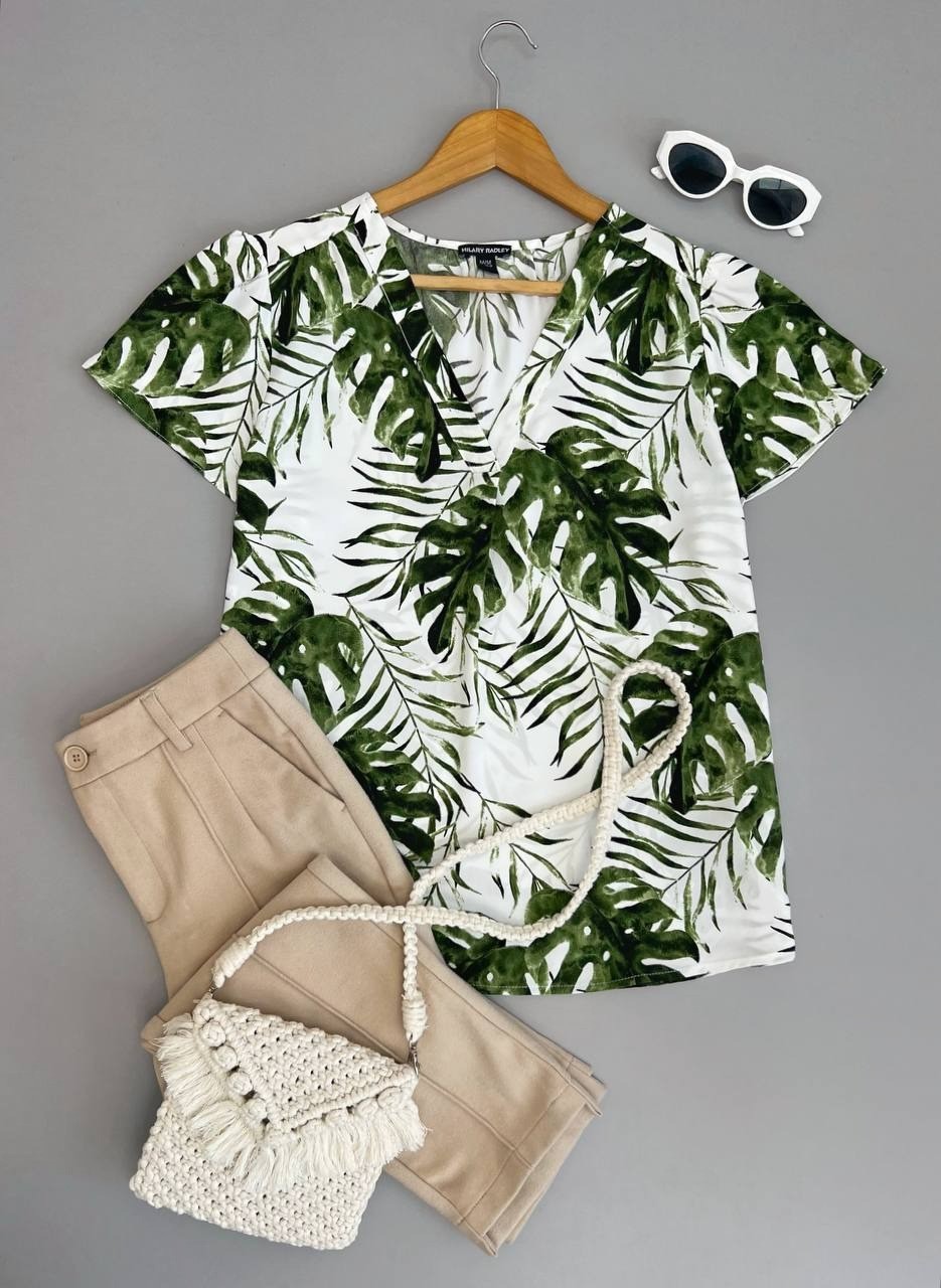 شومیز هاوایی کد 2865