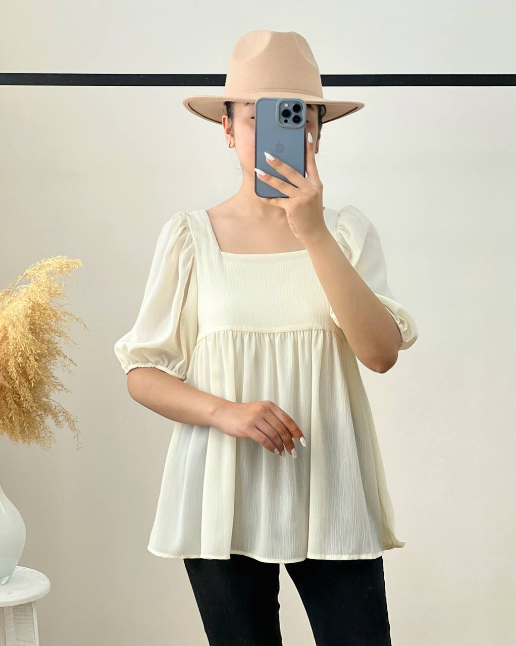 شومیز حریر کریشه کد 2878