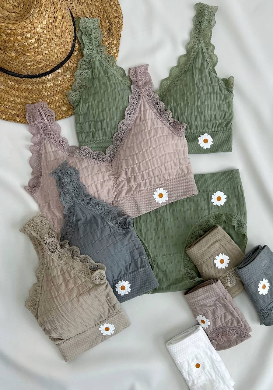 ست شورت و نیم تنه بابونه کد 2883