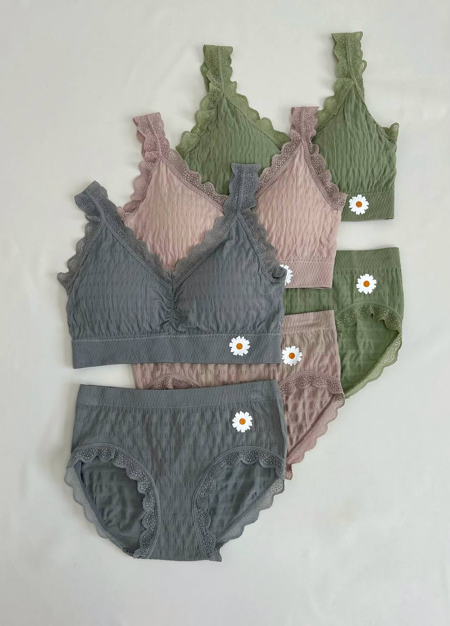 ست شورت و نیم تنه بابونه کد 2883