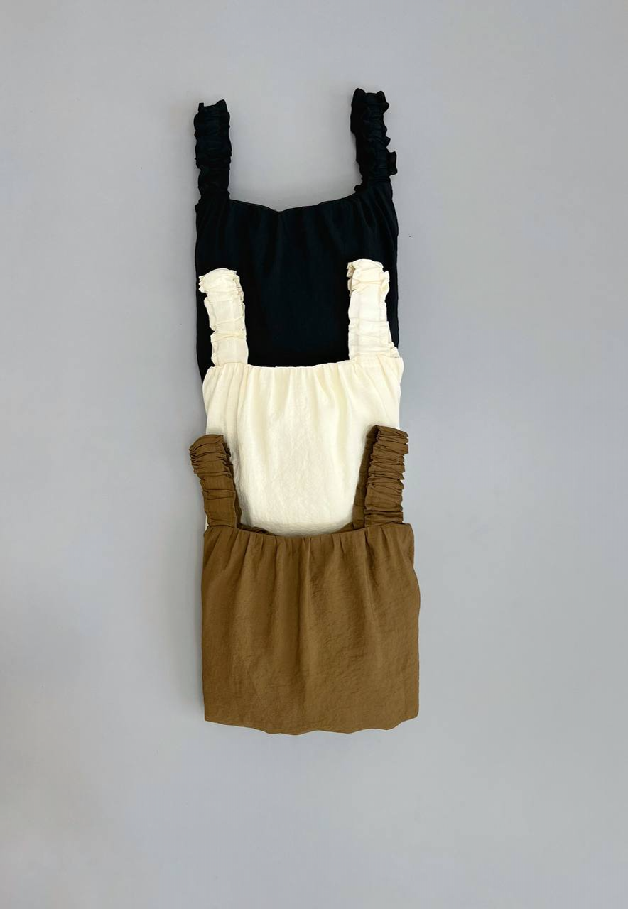 شومیز سرشونه باز آستین پف کد 2888