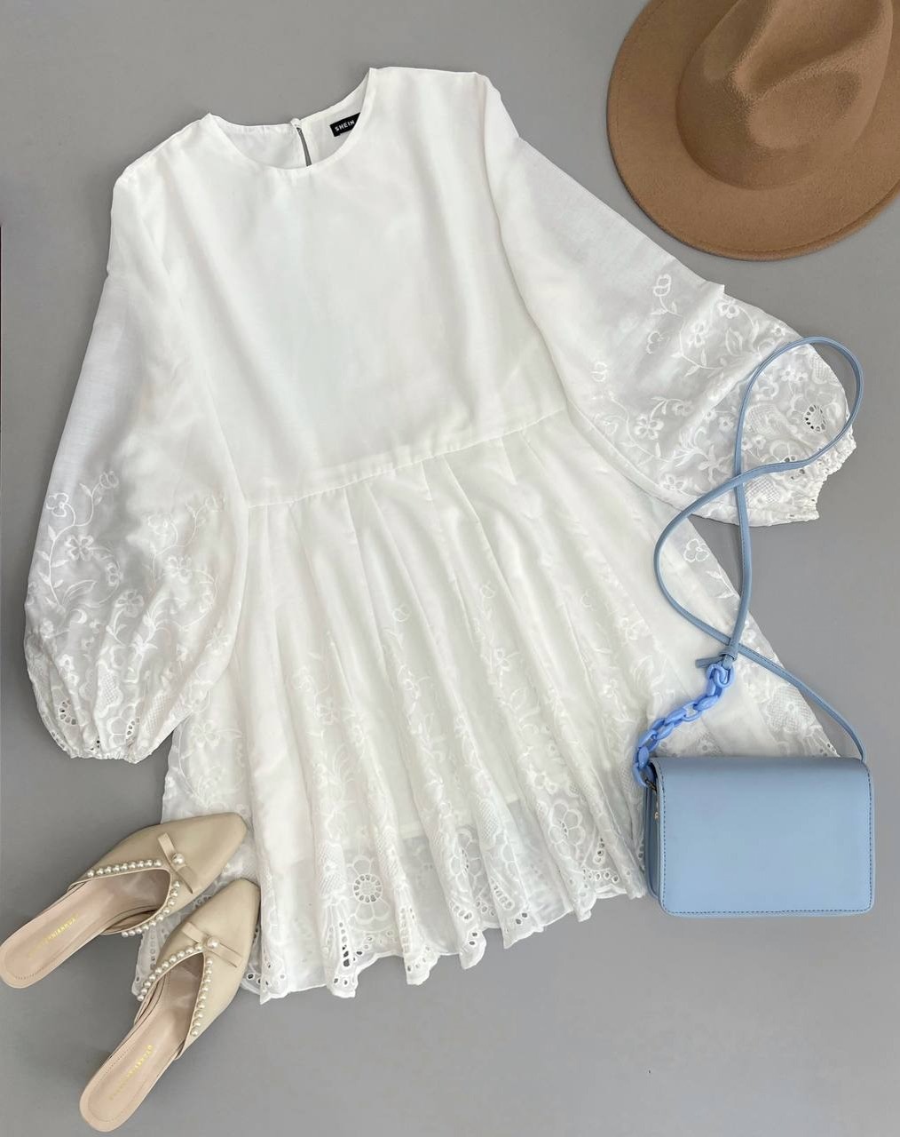 تونیک آستین بلند خامه دوزی کد 2892