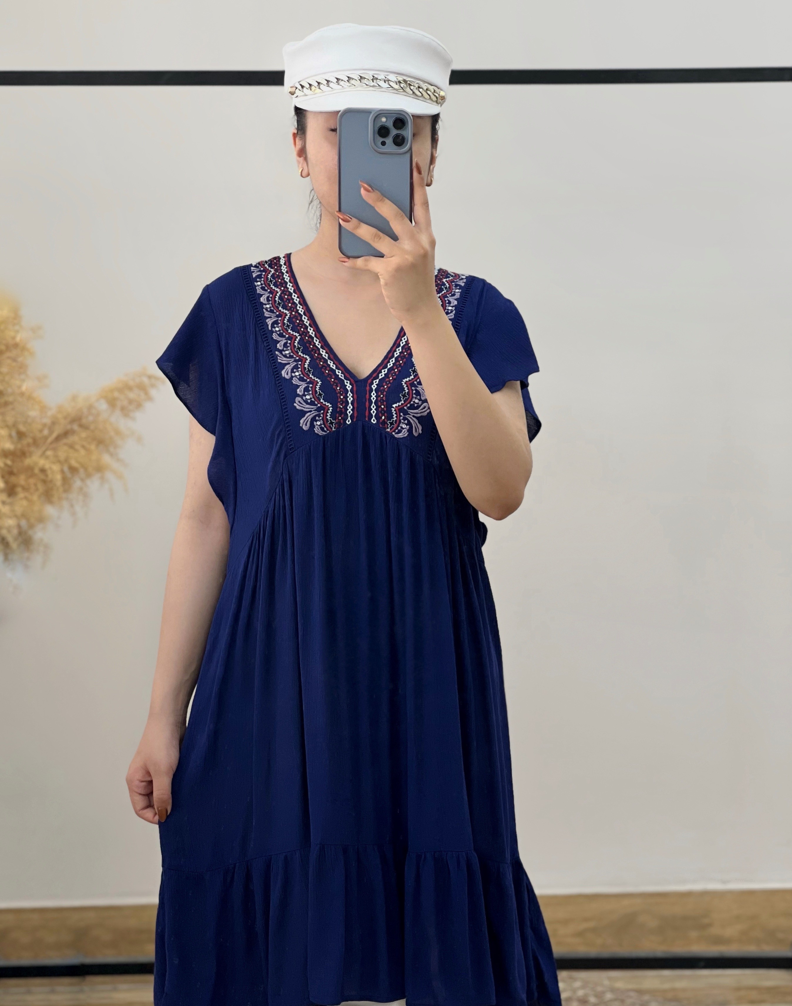 پیراهن گلدوزی شده کد 2901