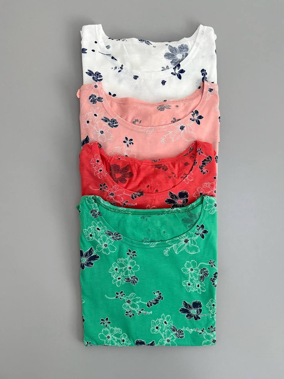 تیشرت سرشانه گیپور مرواریدی کد 2905