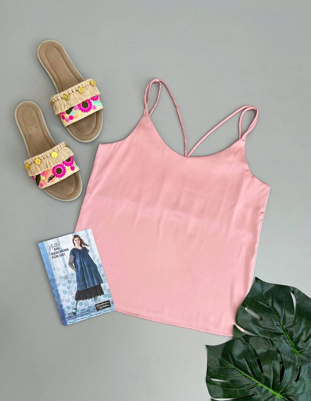 تاپ ساتن پاستیلی کد 2906