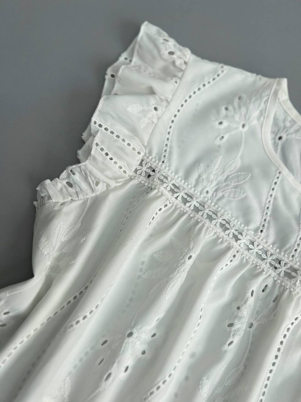 تاپ آستین چین خامه دوزی کد 2908