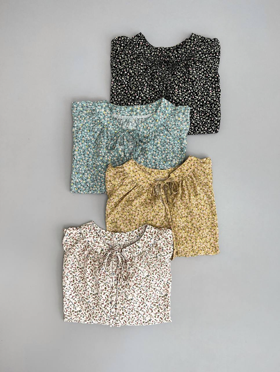 شومیز کرپ ژرژت کد 2912