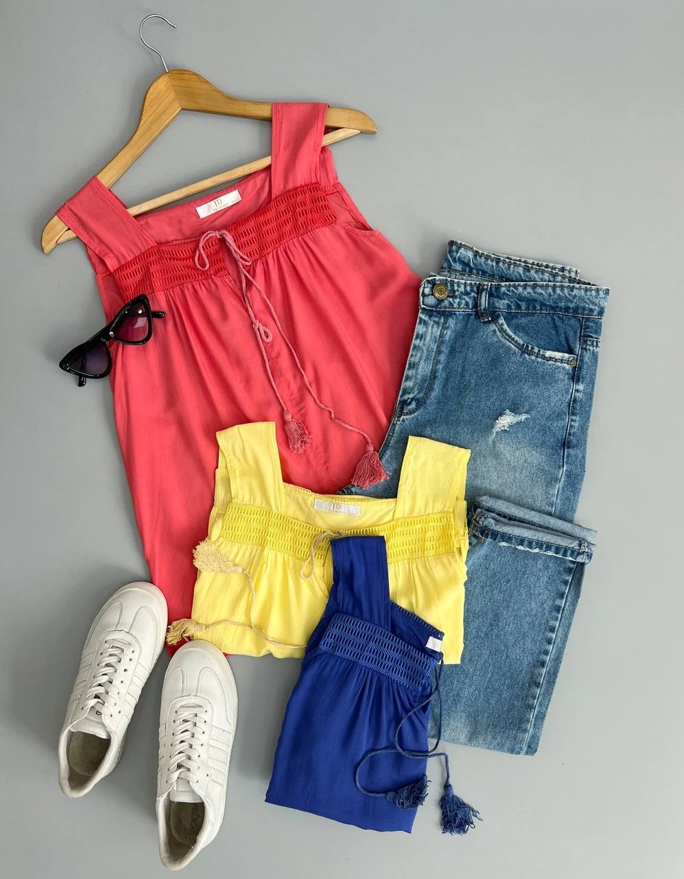 تاپ تمام نخ 6 رنگ کد2914