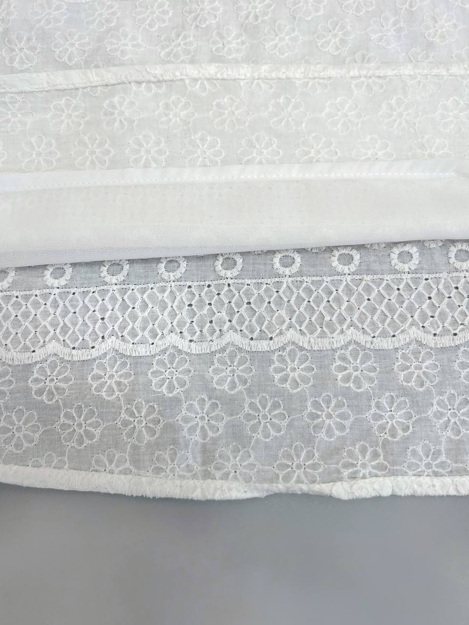 شومیز تمام خامه دوزی کد 2918