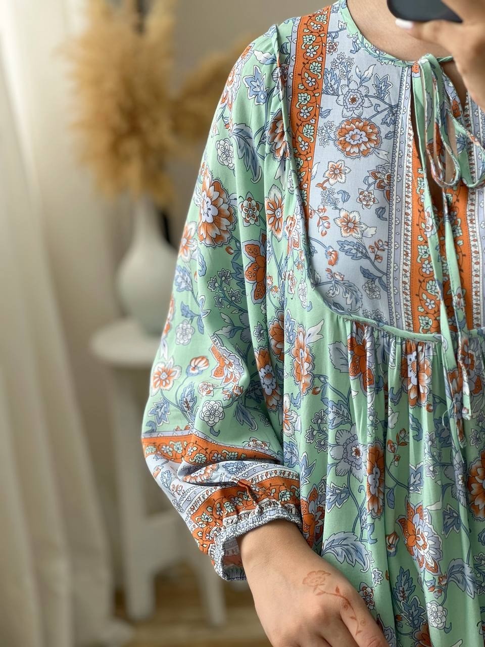 تونیک نخ جلو منگوله دار کد 2923