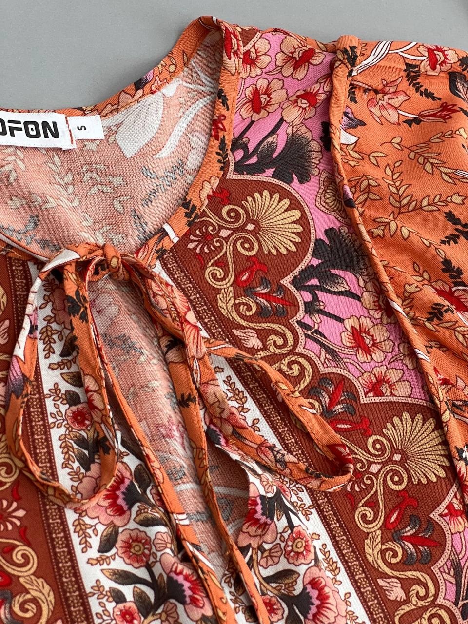 تونیک نخ جلو منگوله دار کد 2923