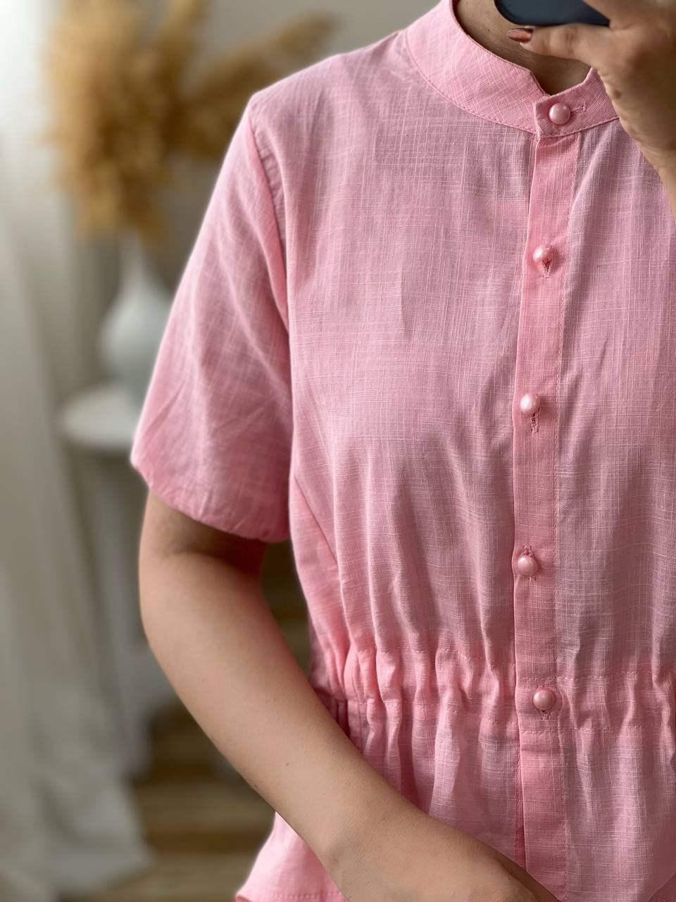 ست شومیز و شلوار کمر گتر کد 2930