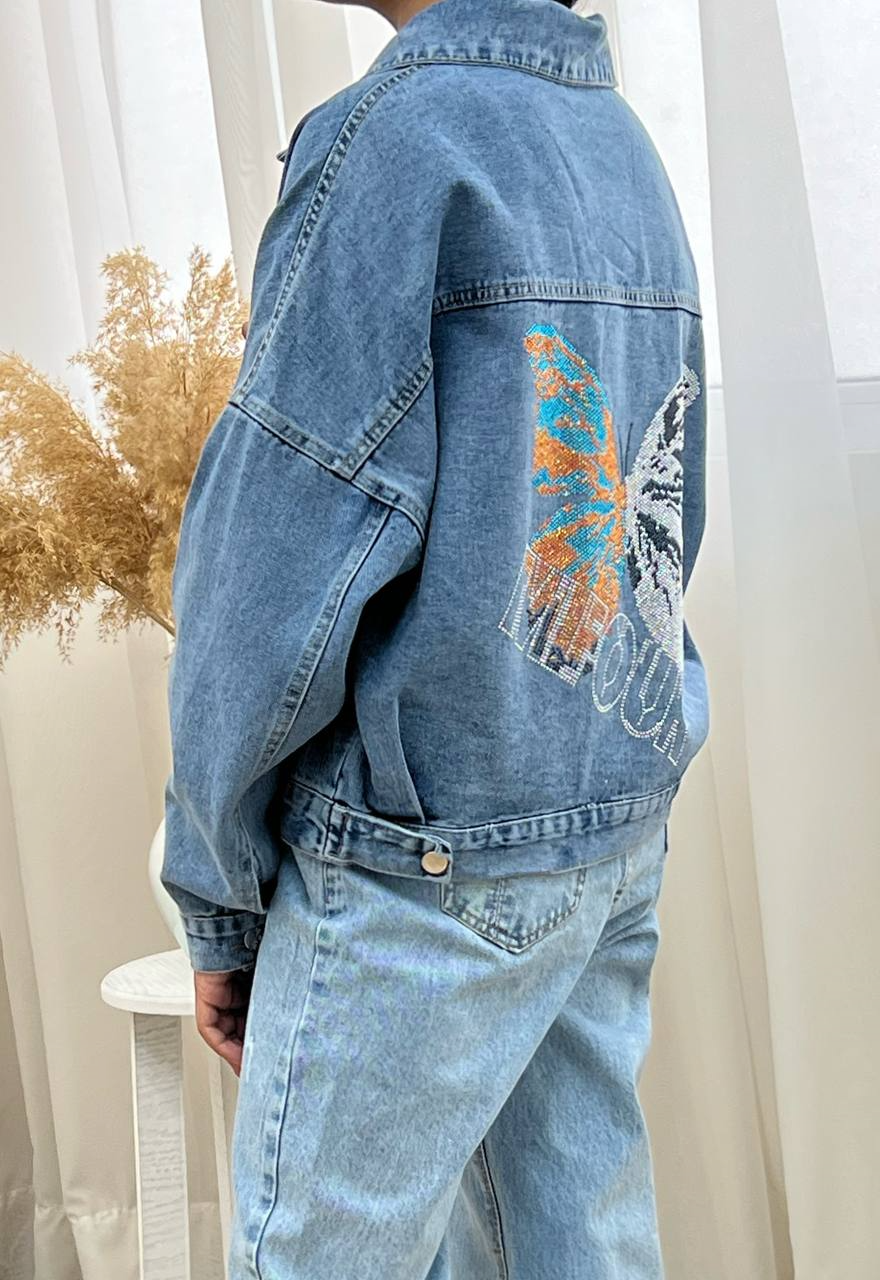 کت جین پروانه کد 2932