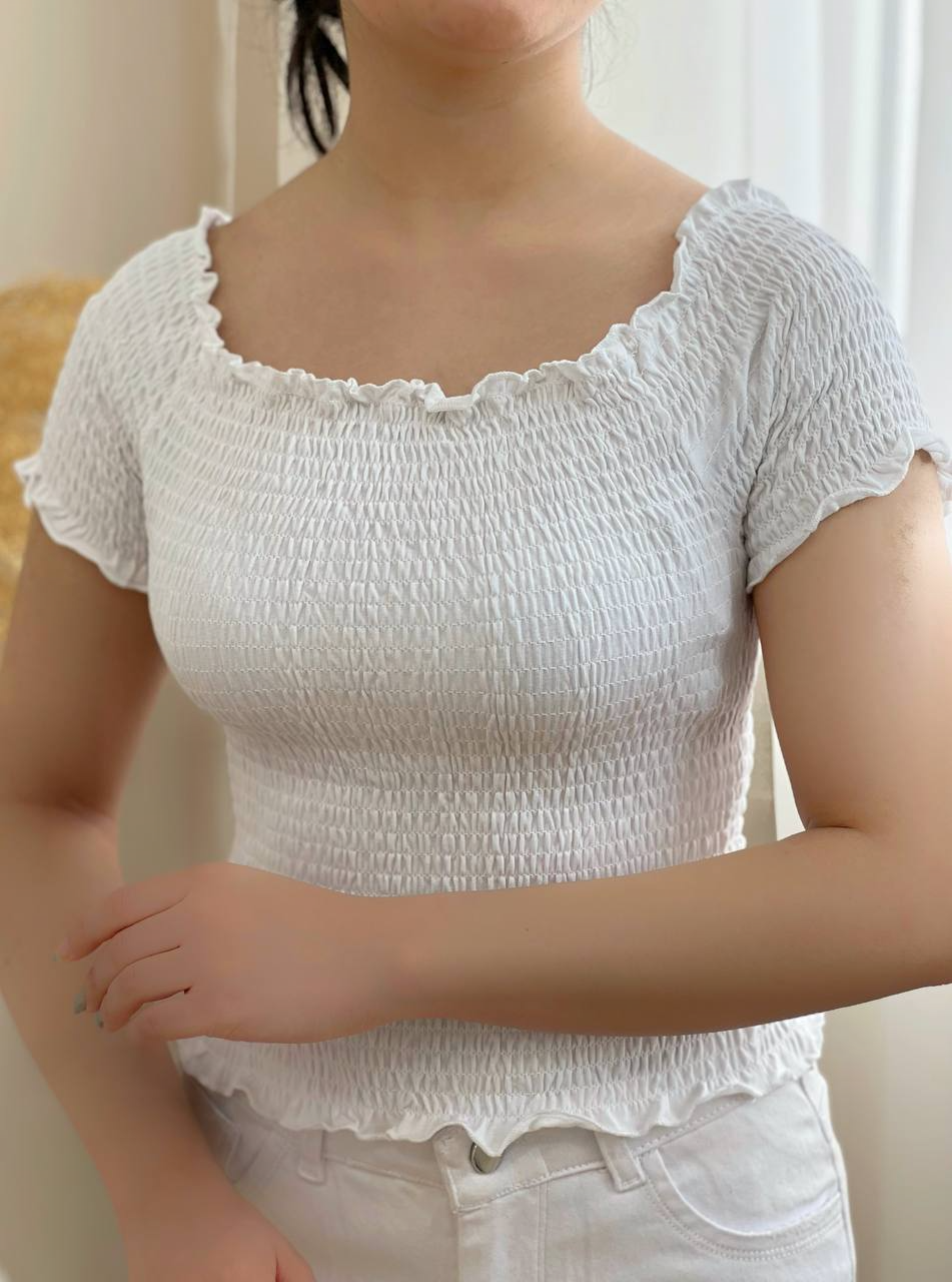 بلوز نخ و پنبه کش ماسوره ای 2 کد 2933