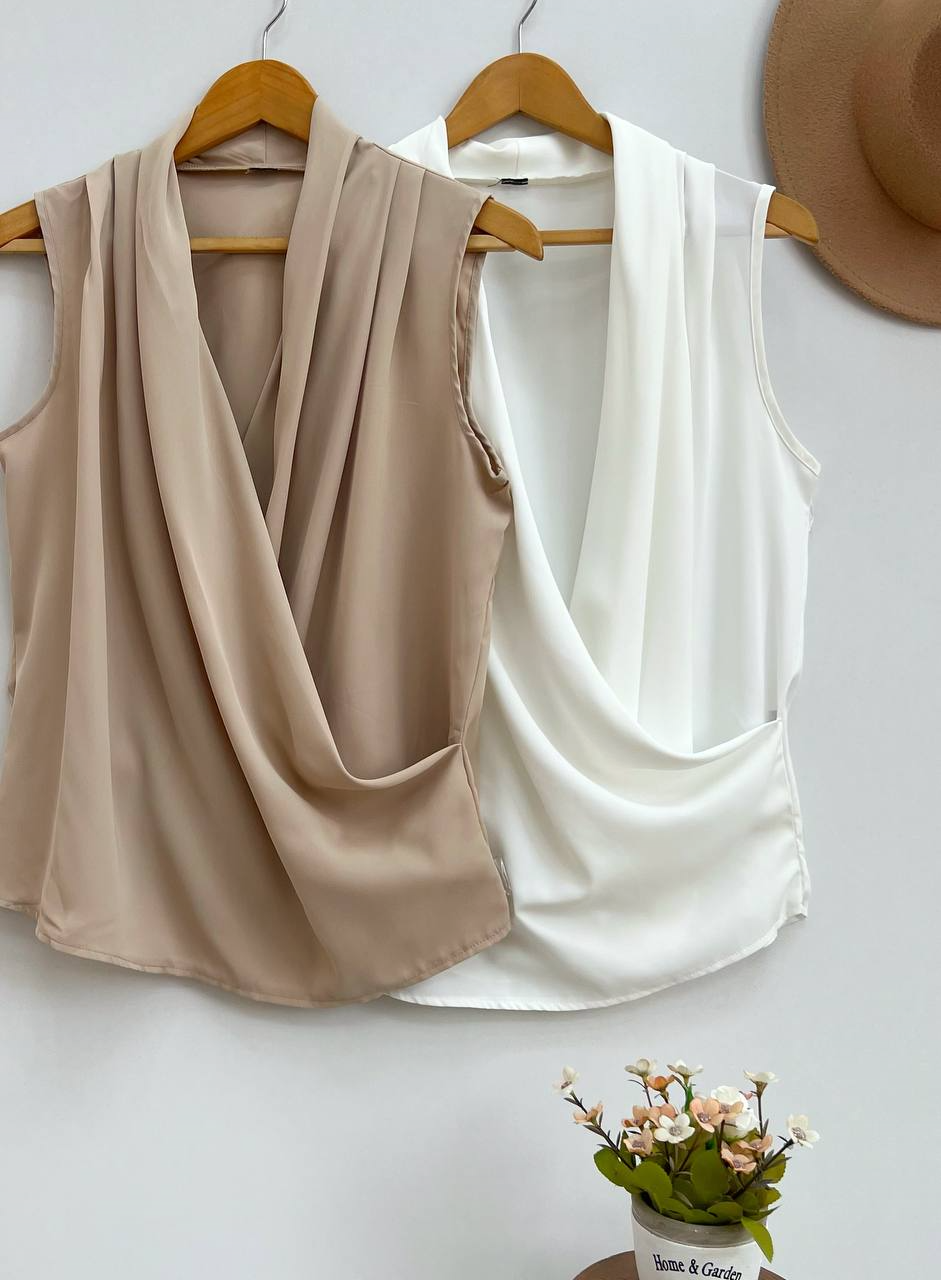 شومیز یقه هفت و هشت کد 2936