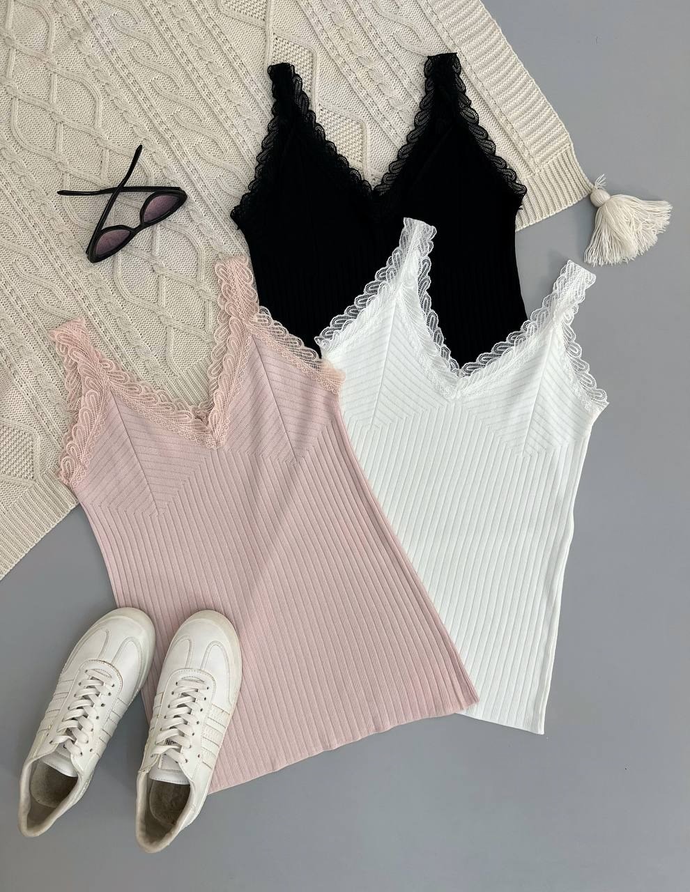 تاپ کبریتی گیپور دار کد 2942