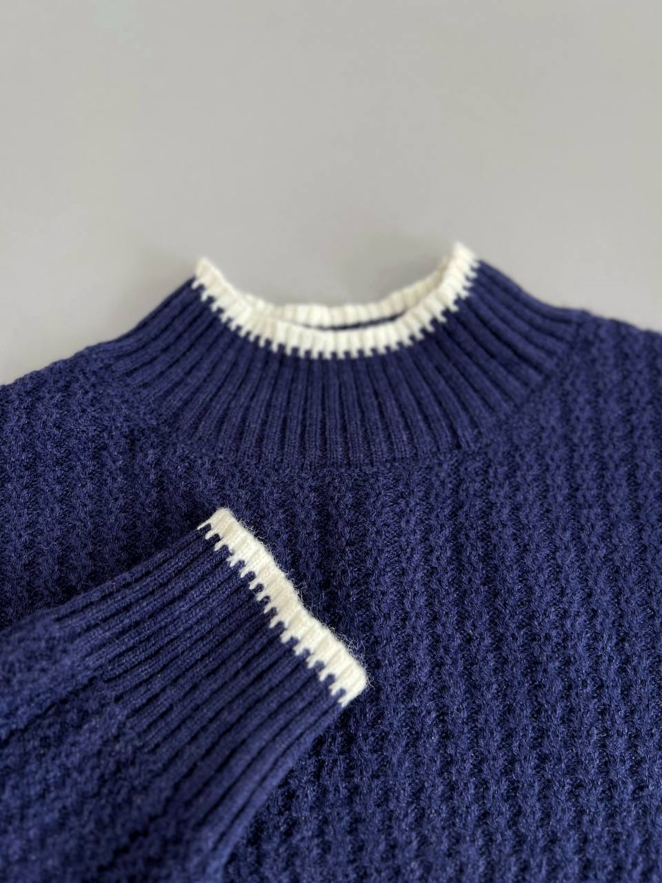 پلیور بافت یقه سه سانت کد 2949