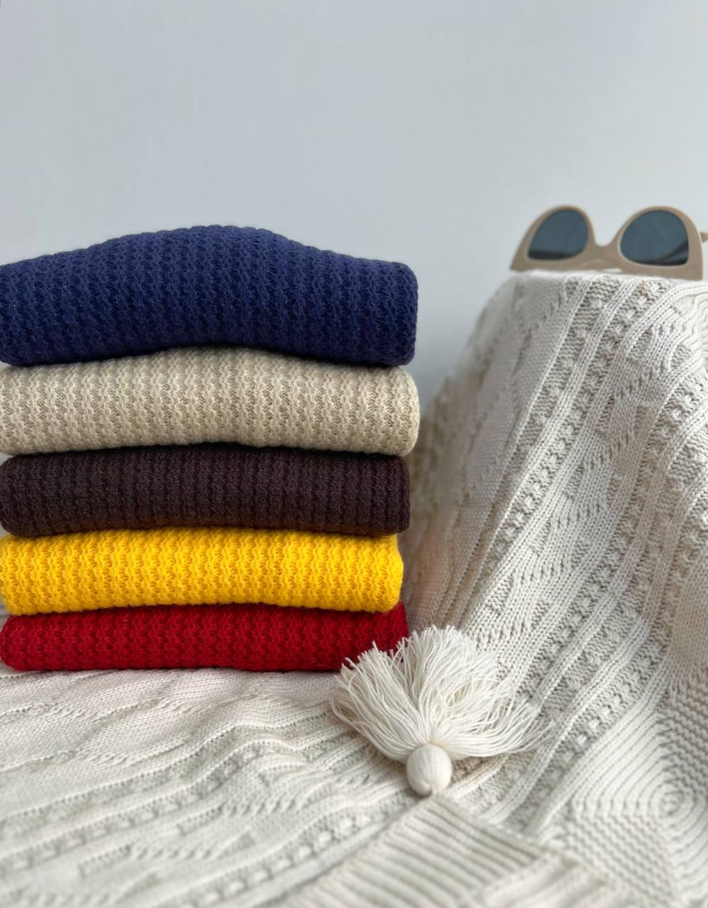 پلیور بافت یقه سه سانت کد 2949