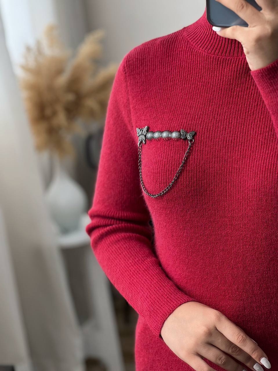 پلیور بافت مروارید کد 2954