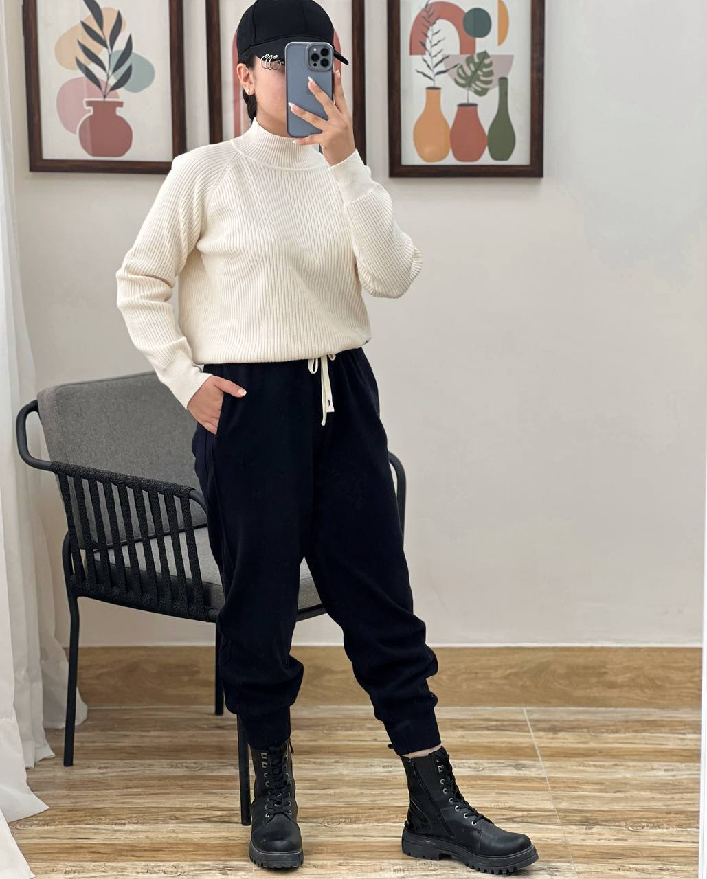 شلوار بافت کد 2956