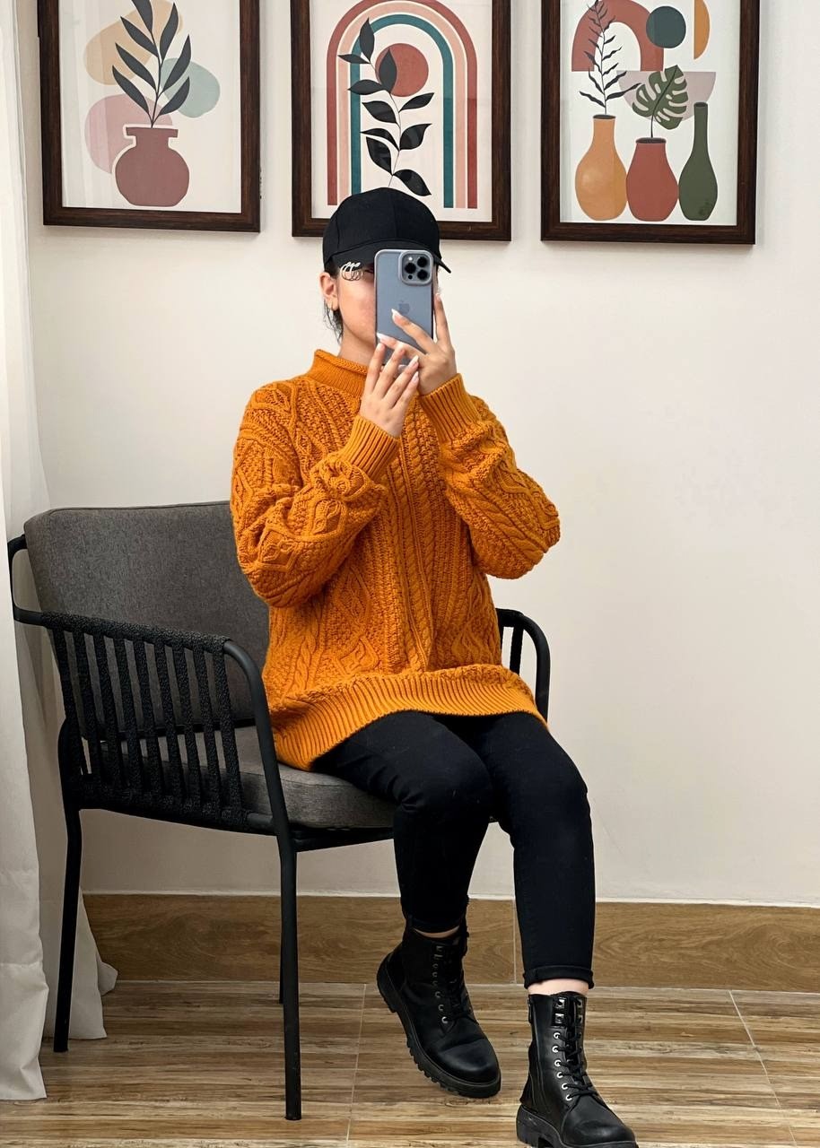 تونیک بافت کاموایی کد 2966